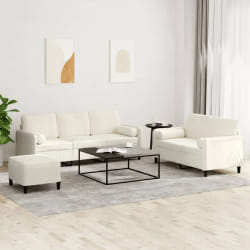 vidaXL Canapé Ensemble Velours