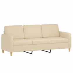 VidaXL 3202056 Ensemble de meubles de salle à manger Crème - Vue supplémentaire 5