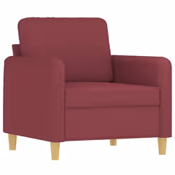 VidaXL 3202068 Ensemble de meubles de salle à manger Rouge