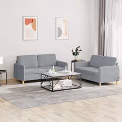 VidaXL 3202086 Ensemble de meubles de salle à manger Gris