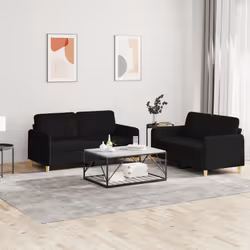 VidaXL 3202090 Ensemble de meubles de salle à manger Noir