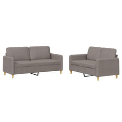 VidaXL 3202093 Ensemble de meubles de salle à manger Taupe