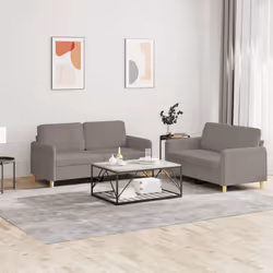 VidaXL 3202093 Ensemble de meubles de salle à manger Taupe