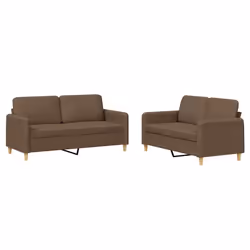 VidaXL 3202105, Marron, mousse, Métal, Polyester, Textile, 158 cm, 77 cm, 80 cm