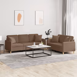 VidaXL 3202137 Ensemble de meubles de salle à manger Marron