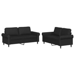 VidaXL 3202150 Ensemble de meubles de salle à manger Noir