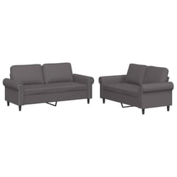 VidaXL 3202152 Ensemble de meubles de salle à manger Gris