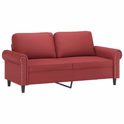 VidaXL 3202158 Ensemble de meubles de salle à manger Rouge - Vue supplémentaire 4