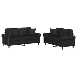 VidaXL 3202160 Ensemble de meubles de salle à manger Noir