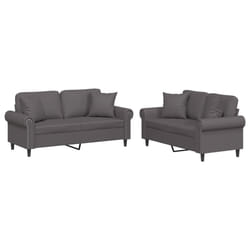 VidaXL 3202162 Ensemble de meubles de salle à manger Gris