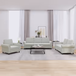 VidaXL 3202170 Ensemble de meubles de salle à manger Gris