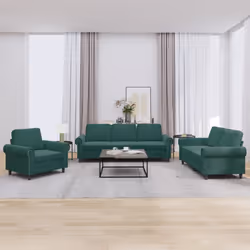 VidaXL 3202172 Ensemble de meubles de salle à manger Vert