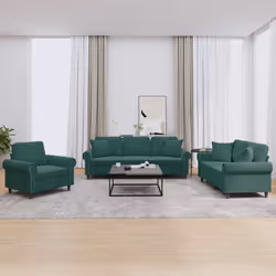 VidaXL 3202192 Ensemble de meubles de salle à manger Vert