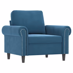 VidaXL 3202199 Ensemble de meubles de salle à manger Bleu - Vue supplémentaire 3