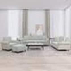 vidaXL Ensemble de canapés 4 pcs avec coussins gris clair velours