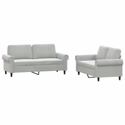 VidaXL 3202210, Gris, mousse, Métal, Polyester, Polywood, Textile, 172 cm, 77 cm, 80 cm