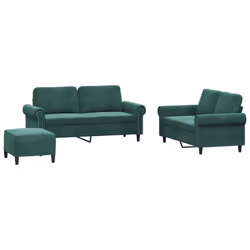 VidaXL 3202222, Vert, mousse, Métal, Polyester, Polywood, Textile, 172 cm, 77 cm, 80 cm