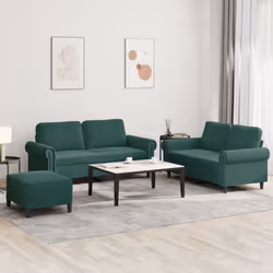 VidaXL 3202222 Ensemble de meubles de salle à manger Vert