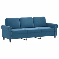 VidaXL 3202259 Ensemble de meubles de salle à manger Bleu - Vue supplémentaire 4