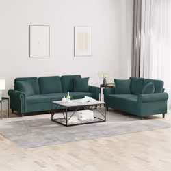 VidaXL 3202262 Ensemble de meubles de salle à manger Vert