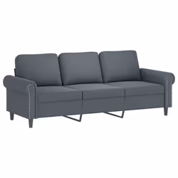 VidaXL 3202271 Ensemble de meubles de salle à manger Gris - Vue supplémentaire 4