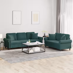 VidaXL 3202272 Ensemble de meubles de salle à manger Vert