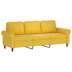 VidaXL 3202286 Ensemble de meubles de salle à manger Jaune - Vue supplémentaire 4
