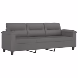 VidaXL 3202298 Ensemble de meubles de salle à manger Gris - Vue supplémentaire 5