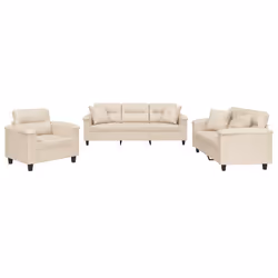 VidaXL 3202307, Beige, mousse, Métal, Polyester, Textile, 2,1 m, 77 cm, 80 cm