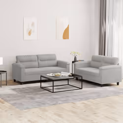 VidaXL 3202315 Ensemble de meubles de salle à manger Gris