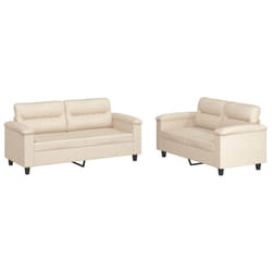VidaXL 3202319 Ensemble de meubles de salle à manger Beige