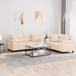 VidaXL 3202331 Ensemble de meubles de salle à manger Beige