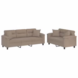 VidaXL 3202338, Taupe, mousse, Métal, Polyester, Textile, 2,1 m, 77 cm, 80 cm