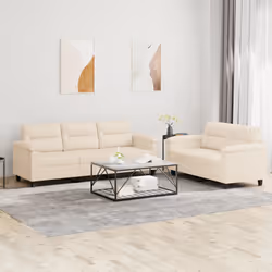 VidaXL 3202343 Ensemble de meubles de salle à manger Beige