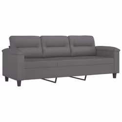 VidaXL 3202346 Ensemble de meubles de salle à manger Gris - Vue supplémentaire 4