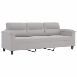 VidaXL 3202351 Ensemble de meubles de salle à manger Gris - Vue supplémentaire 4