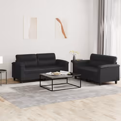 VidaXL 3202362 Ensemble de meubles de salle à manger Noir