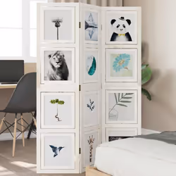 Apportez de l'élégance et une touche décorative accrocheuse à votre espace avec ce charmant séparateur de pièce. Durable et f ...