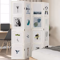 Apportez de l'élégance et une touche décorative accrocheuse à votre espace avec ce charmant séparateur de pièce. Durable et f ...