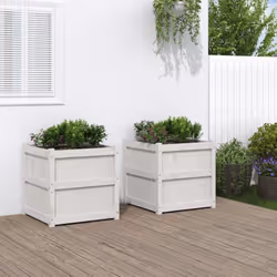 Ces jardinières en bois seraient parfaites pour les amateurs de bricolage pour décorer les jardins, les balcons ou les patios ...