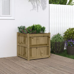 Vidaxl - Jardinière d'extérieur 60x60x60 cm bois de pin imprégné