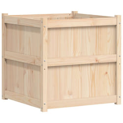 Vidaxl - Jardinière d'extérieur 70x70x70 cm bois de pin massif