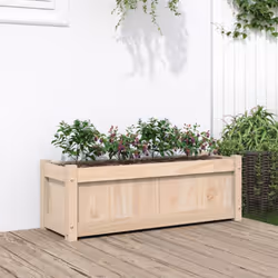 Cette jardinière en bois sera parfaite pour les amateurs de bricolage pour décorer les jardins, les balcons ou les patios. Bo ...