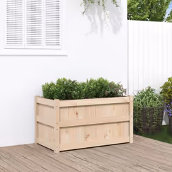 Cette jardinière en bois sera parfaite pour les amateurs de bricolage pour décorer les jardins, les balcons ou les patios. Bo ...
