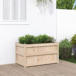 Vidaxl - Jardinière d'extérieur 90x50x50 cm bois de pin massif