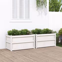 Ces jardinières en bois seraient parfaites pour les amateurs de bricolage pour décorer les jardins, les balcons ou les patios ...
