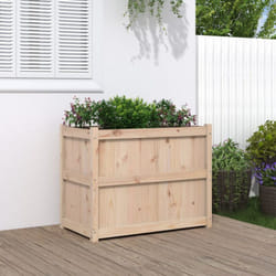 Vidaxl - Jardinière 90x50x70 cm bois de pin massif