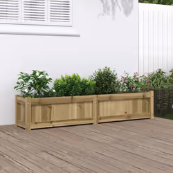 Cette jardinière en bois sera parfaite pour les amateurs de bricolage pour décorer les jardins, les balcons ou les patios. Bo ...