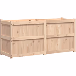 Cette jardinière en bois sera parfaite pour les amateurs de bricolage pour décorer les jardins, les balcons ou les patios. Bo ...