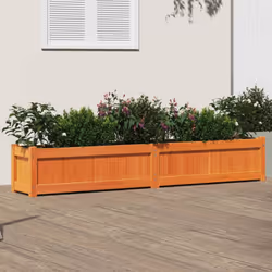 Cette jardinière en bois sera parfaite pour les amateurs de bricolage pour décorer les jardins, les balcons ou les patios. Bo ...